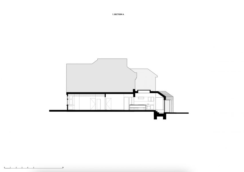 Section of Clay House by Bureau de Change