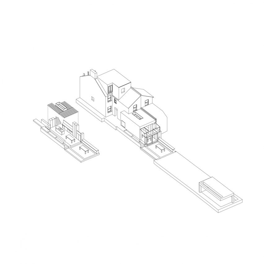 Drawing of Hertfordshire House