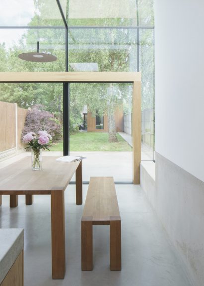 Interior photo of the kitchen