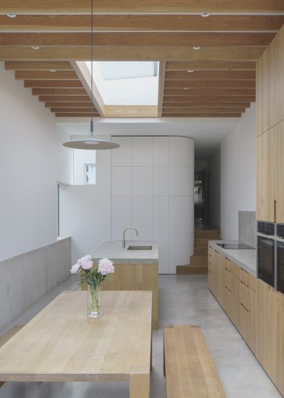 Photo of the interior of the extension