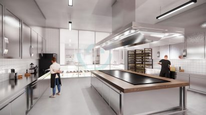 Interior render of Portal Road