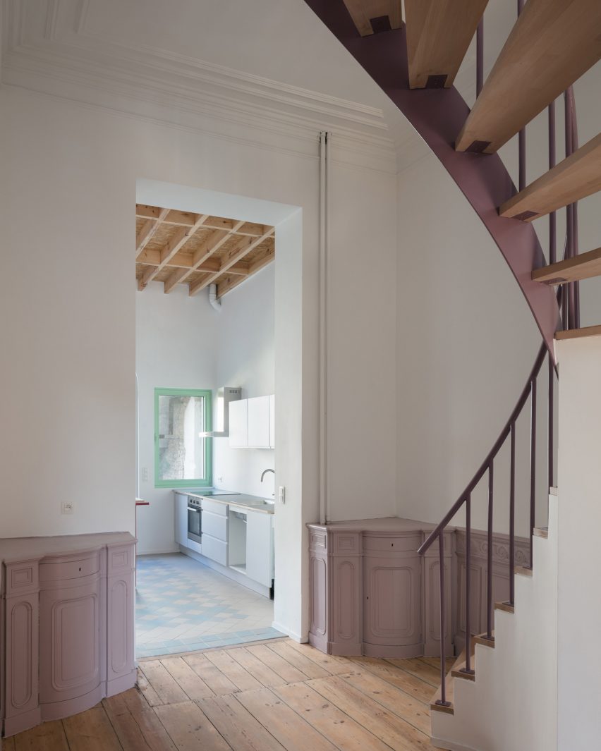 Interior of Duchesse in Brussels by Notan Office