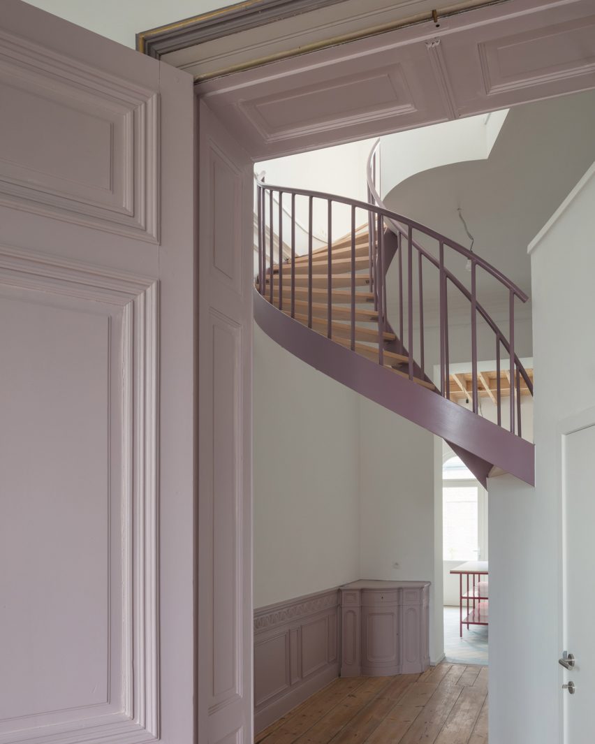 Interior of Duchesse in Brussels by Notan Office