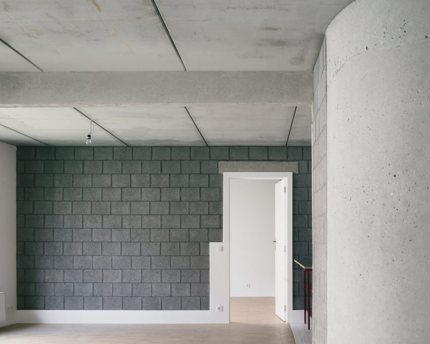 Interior of Duchesse in Brussels by Notan Office