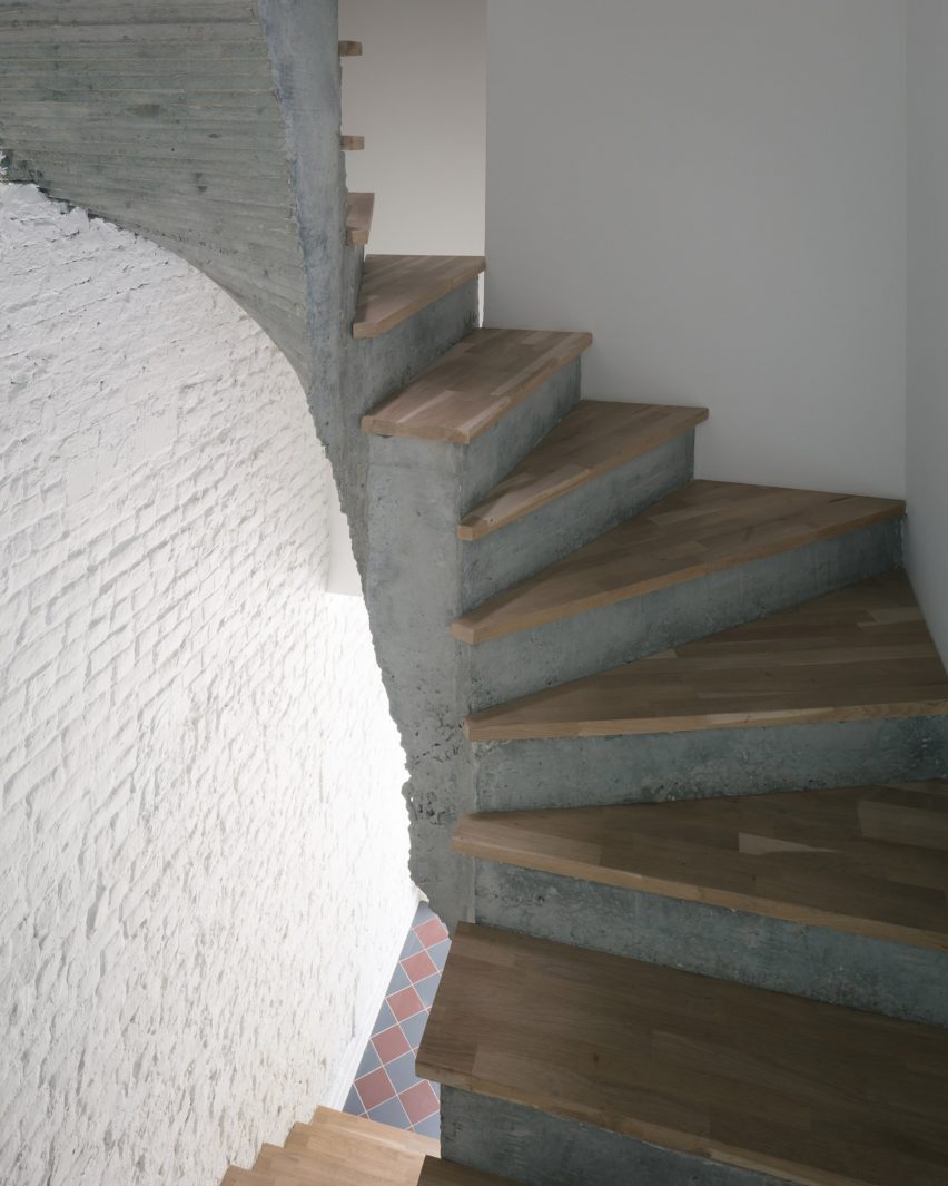 Interior of Duchesse in Brussels by Notan Office