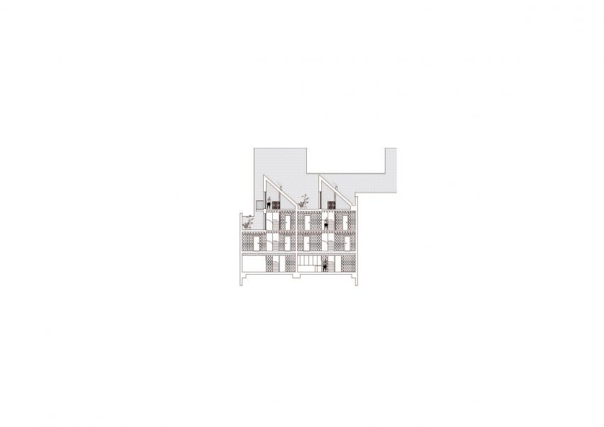 Section of Duchesse in Brussels by Notan Office