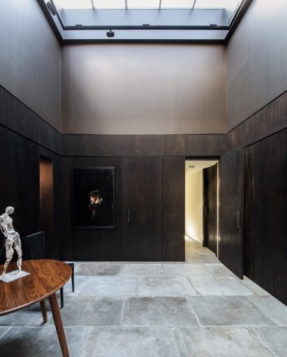 Gallery interior of Hushh House
