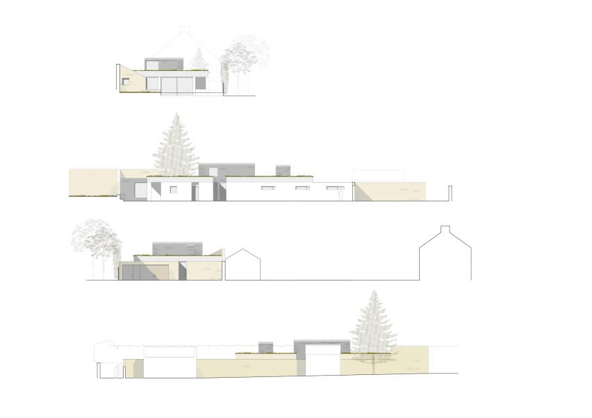 Drawings of Hushh House