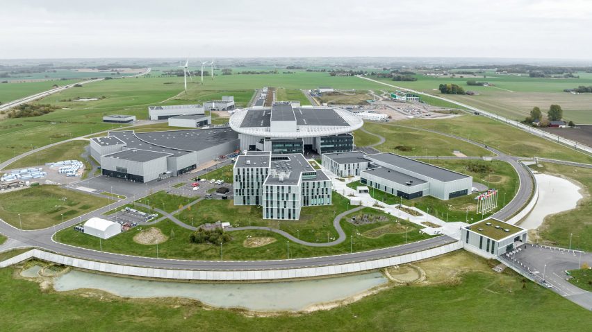 Exterior of European Spallation Source