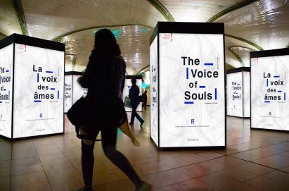 Visualisation of fashion exhibition advertisements