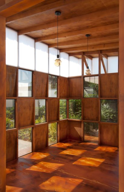 Interior of Somaliland garden pavilion