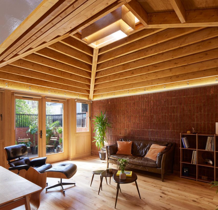 Haringey Brick Bungalow living area