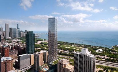 Helmut Jahn skyscraper rendering