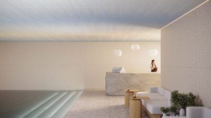 Light reception area covered in NOWN materials