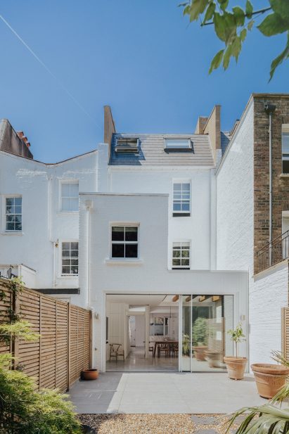 Exterior of house in London by Studio Varey Architects