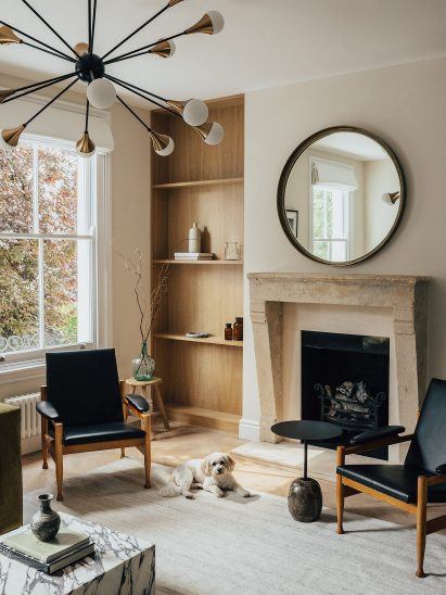 Living room of house in London by Studio Varey Architects