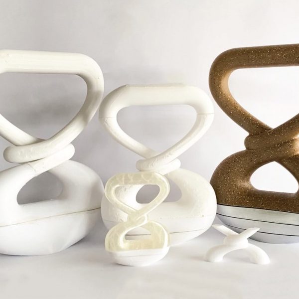 Multi-use exercise kettlebell that can be used as home decoration