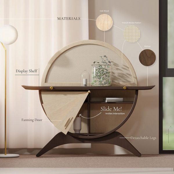 Visualisation of a cabinet