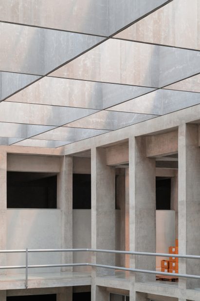 Photo of the concrete factory