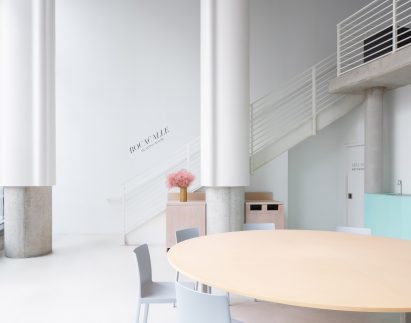Inaba Williams Architecture and Kyle May cafe in New Jersey
