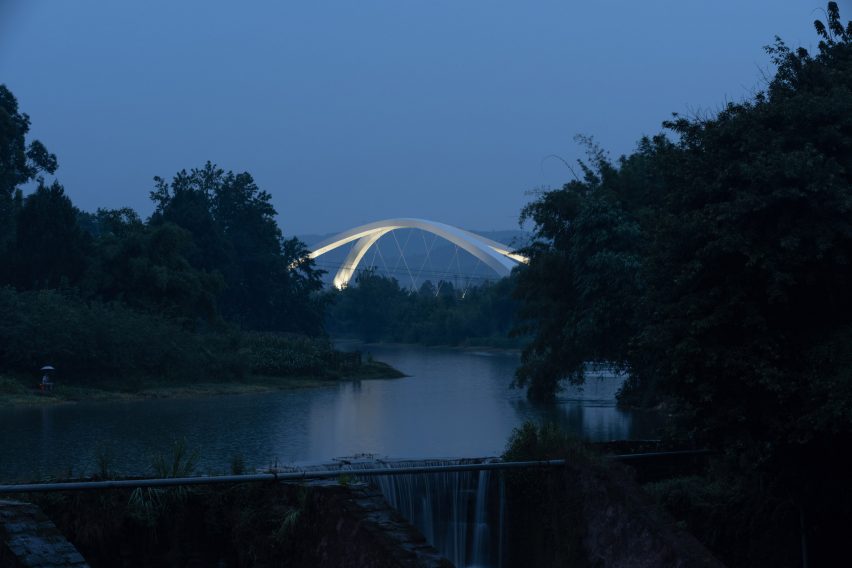 Jiangxi River Bridge by Zaha Hadid Architects