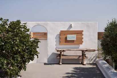 Exterior of A.SPA at Katikies Kirini