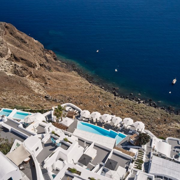 Wellness centre opens at Santorini cliffside hotel