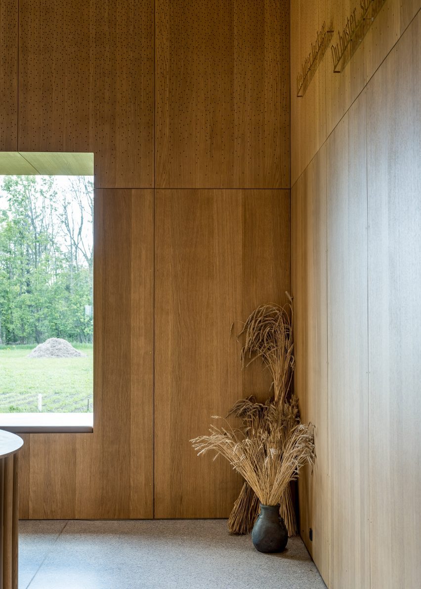 Interior of Kornets Hus by Reiulf Ramstad Arkitekter