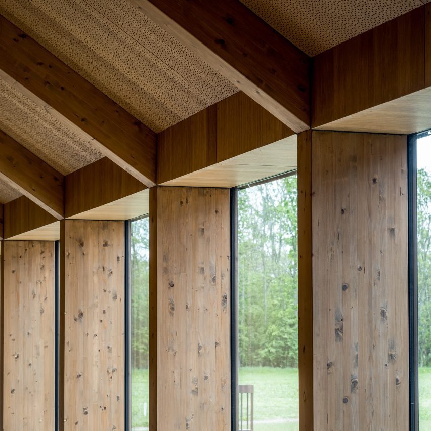 Interior of Kornets Hus by Reiulf Ramstad Arkitekter