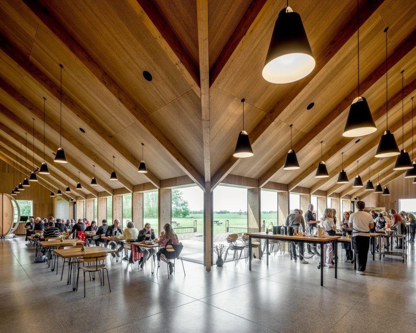 Interior of Kornets Hus by Reiulf Ramstad Arkitekter