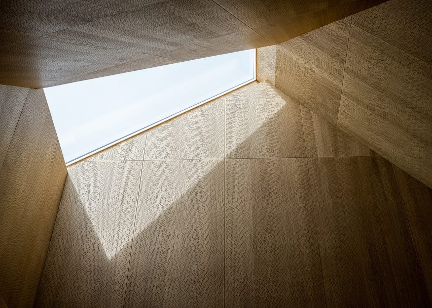 Interior of Kornets Hus by Reiulf Ramstad Arkitekter