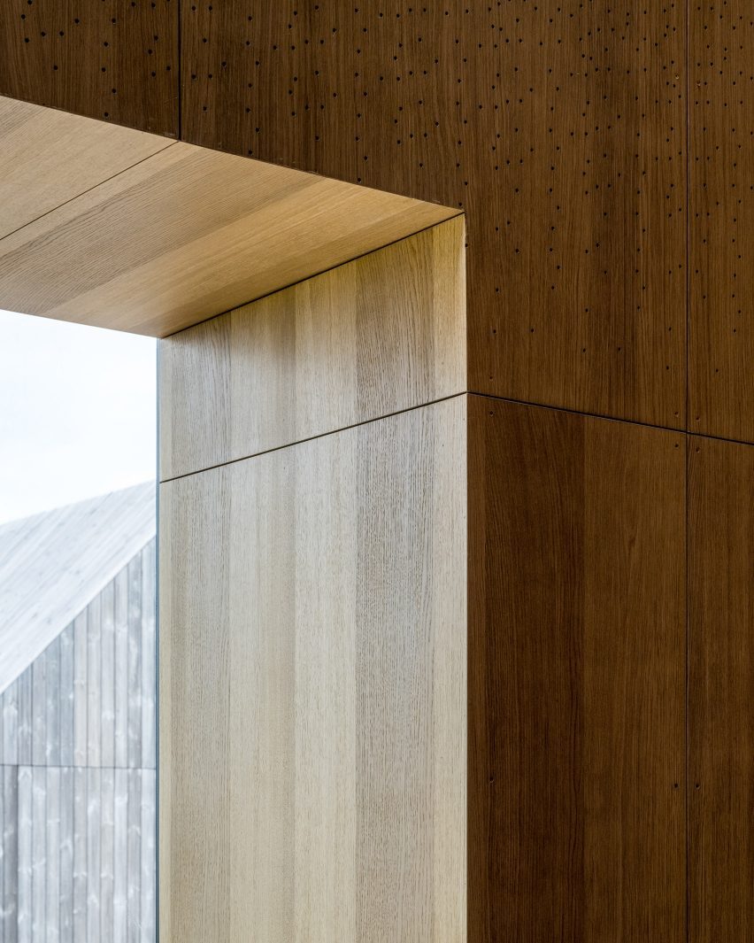 Interior of Kornets Hus by Reiulf Ramstad Arkitekter