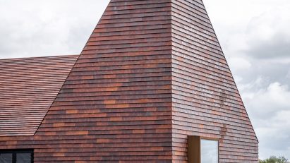 Exterior of Kornets Hus by Reiulf Ramstad Arkitekter