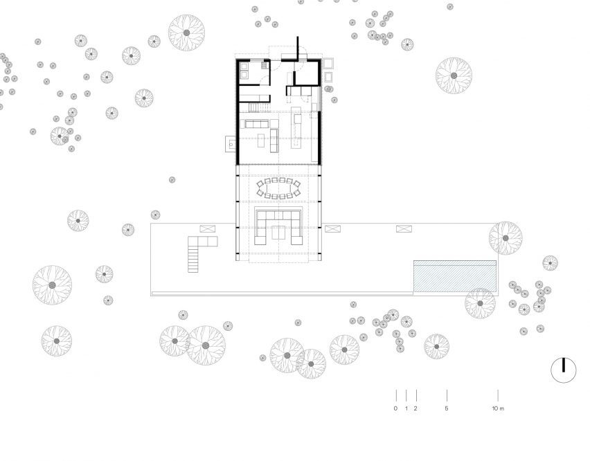Site plan drawing