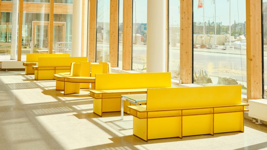 Interior of E.ON headquarters in Malmö