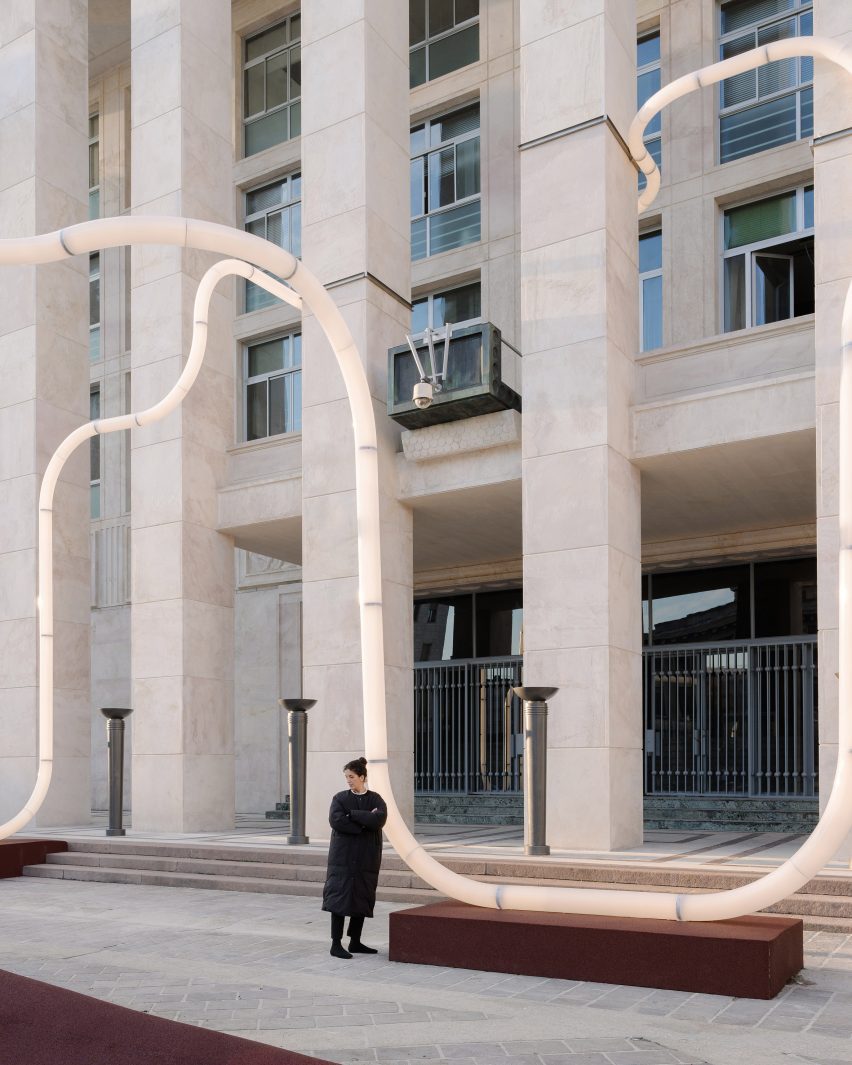 Lights On is a Bergamo light installation by Objects of Common Interest