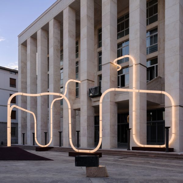Lights On is a Bergamo light installation by Objects of Common Interest