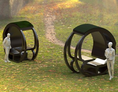 Visualisation of outdoor workspaces