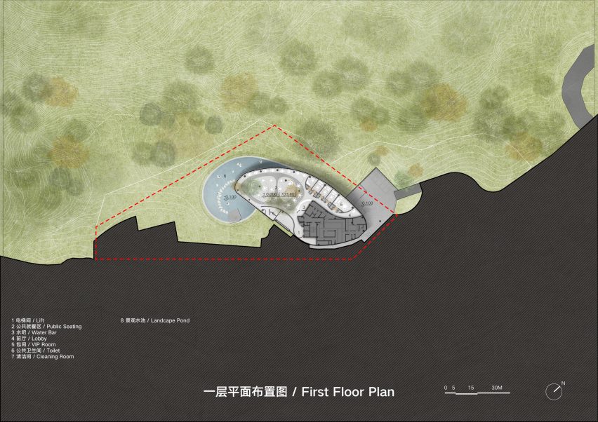 Büro Ziyu Zhuang Longquan Mountain Observatory plan