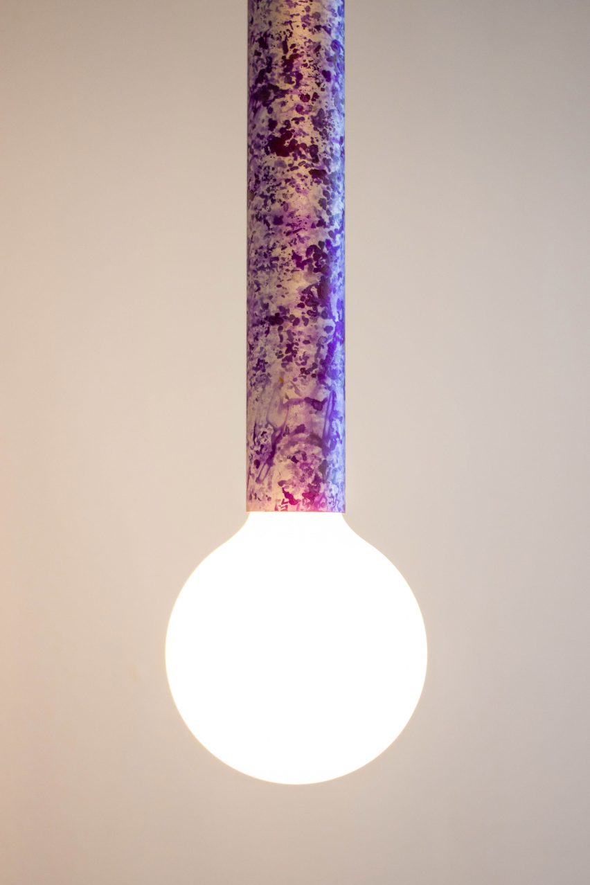 Plant-based purple pigments used for Local Colours by Loop Loop