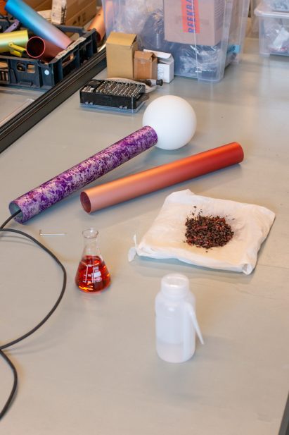 Local Colours, a project for anodising aluminium by Loop Loop