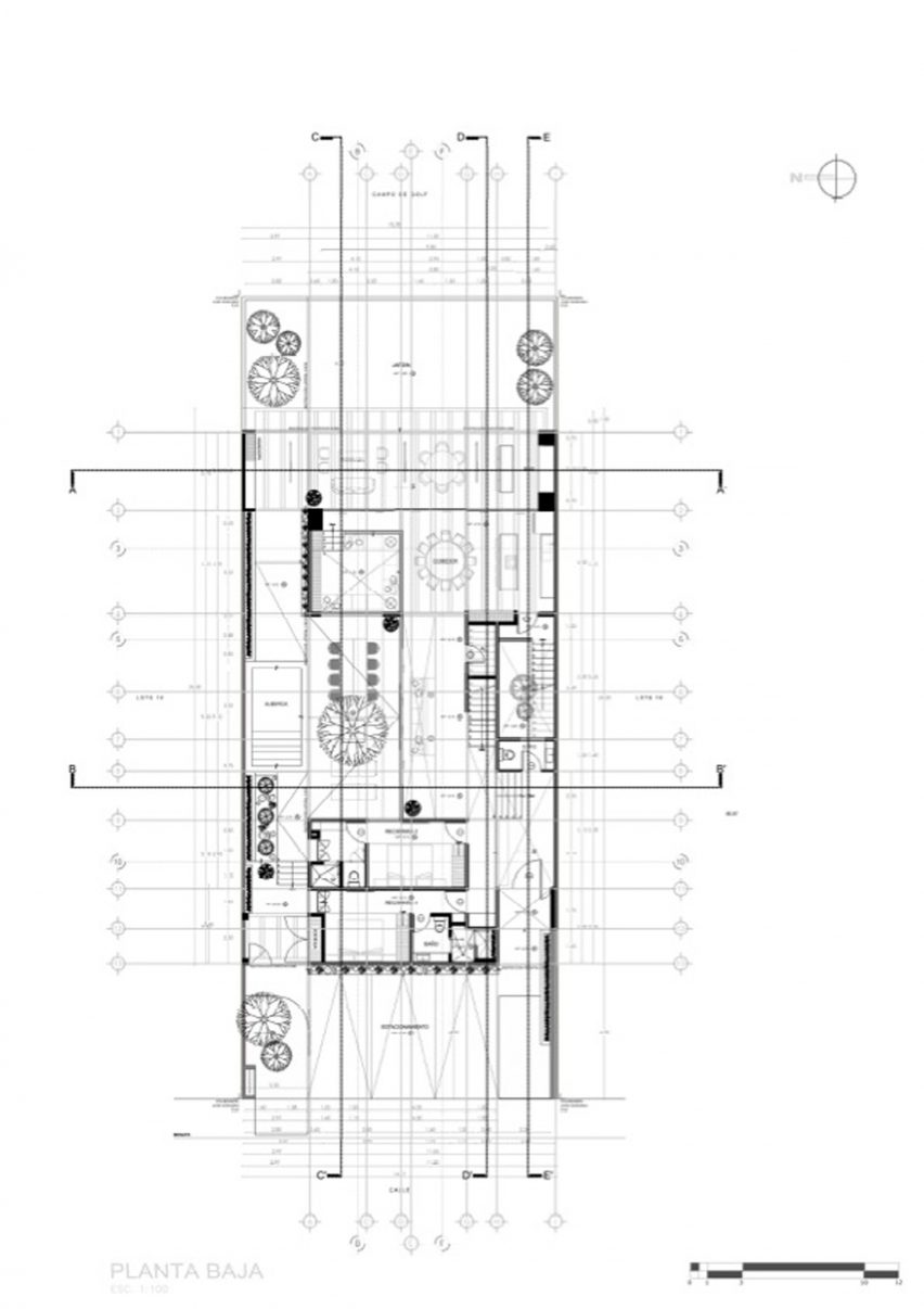 Lower level floor plan