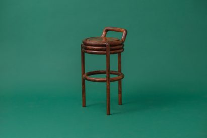 X3 Bar Stool on a green backdrop