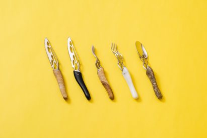 3D-printed knife and fork set