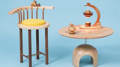 BoBo chair V2 and Arch Coffee Table from Taiwan Pavilion at Maison&Objet 2023