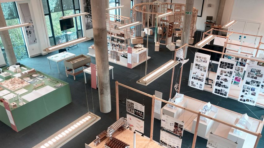 master in architecture student works exhibition, leeds beckett university