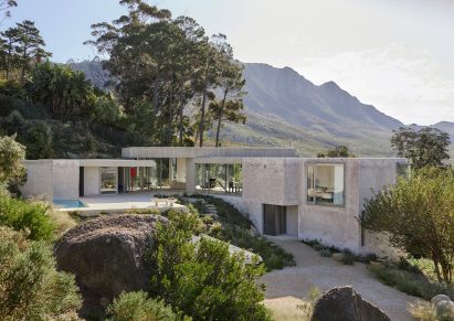 Exterior of Mountain House by Chris van Niekerk