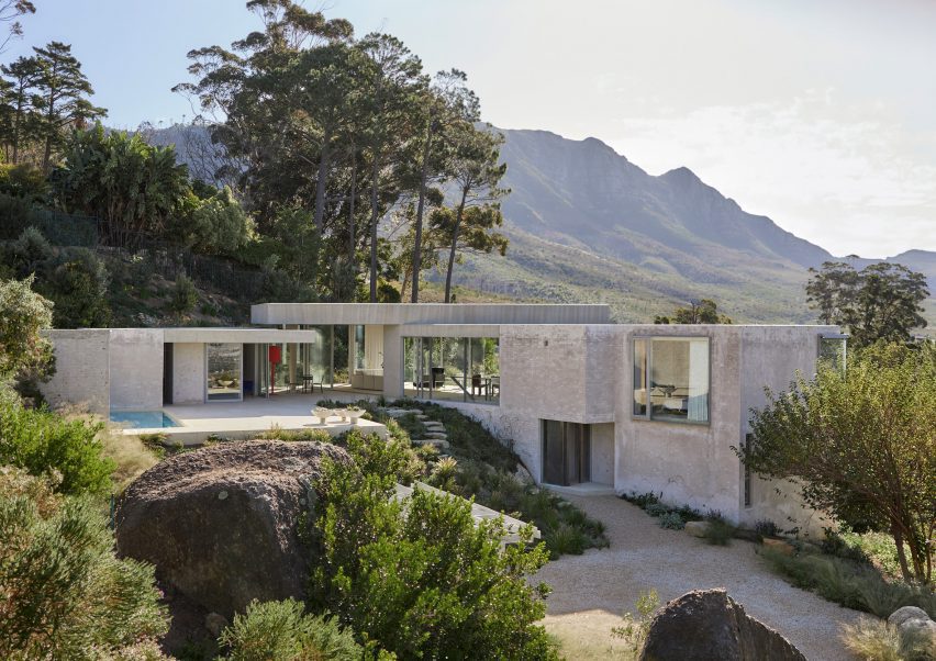 Exterior of Mountain House by Chris van Niekerk