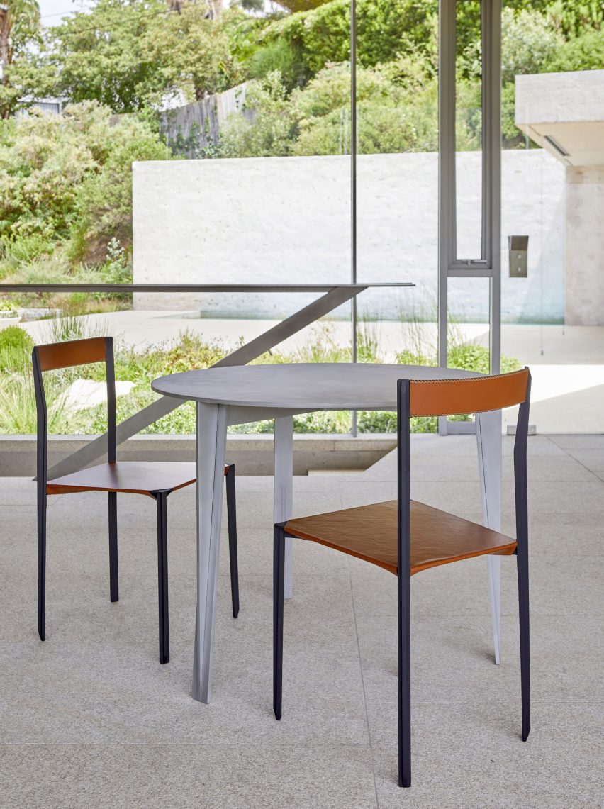 Table and chairs in Mountain House by Chris van Niekerk