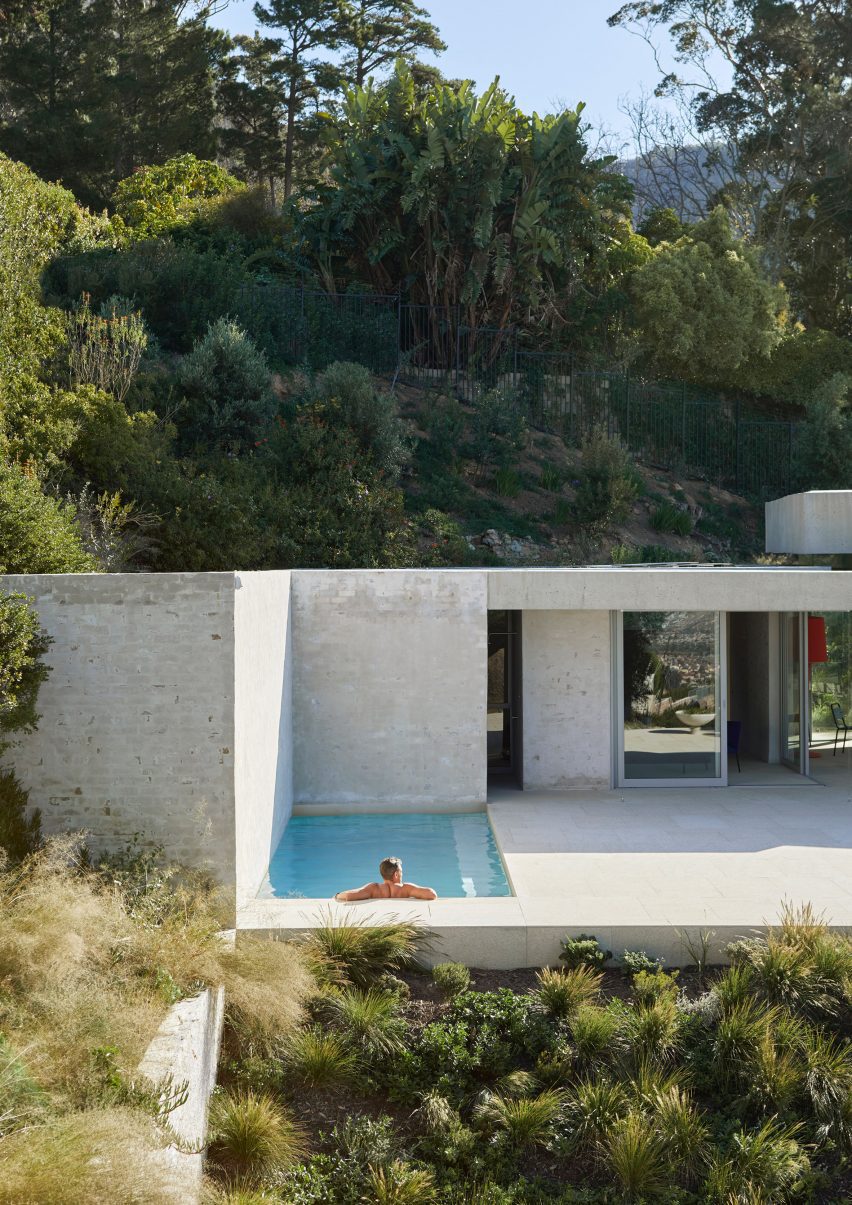 Swimming pool at Mountain House by Chris van Niekerk